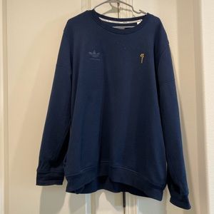 Adidas sweatshirt oversize w/ pockets